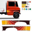 Faixa Mb 608 Mercedes Benz Adesivo Lateral Modelo Original