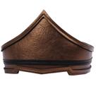 Faixa medieval de couro viking para cosplay e festas