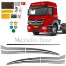 Faixa Mercedes Axor 1933 2019 Adesivo Lateral Capô Testeira