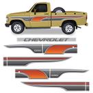 Faixa P/ D20 1989/1996 Cabine Simples Laranja Genérico