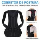 Faixa Para Coluna Lombar E Correção Postural Ajustável