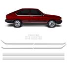 Faixa Passat Gts Pointer 1987 Adesivo Prata Traseiro/Lateral