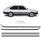 Faixa Passat Gts Pointer 1987 Adesivo Preto Traseiro/Lateral