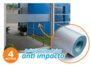 Faixa Pelicula Vidro Jateado Blindex Porta Janela Sinalizar Anti Impacto Anti Trombada 10cmx4m
