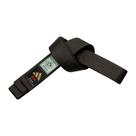 Faixa Preta Judo adidas Elite logo Dourado com Selo IJF Approved