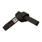 Faixa Preta Judo adidas Elite logo Vermelho com Selo Verde IJF Approved KENJI