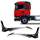 Faixa Scania 2008 Adesivo Lateral Modelo Original Decorativo