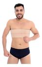 Faixa Torácica E Abdominal Elástica Cinta Costela Plus Size
