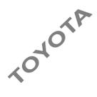 Faixa Traseira Adesivo Toyota 2009 2010 2011 2012 - Prata