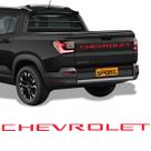 Faixa Traseira Chevrolet Montana 2022 2023 Adesivo Resinado Faixa Traseira Chevrolet Montana 2022 2023 Adesivo Resinado
