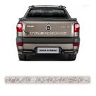 Faixa Traseira Fiat Strada Trekking Adesivo Branco