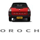 Faixa Traseira Mod. Original Renault Duster Adesivo Oroch 23