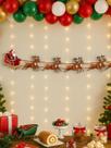 Faixa Trenó Natal 160x18cm Festa Decoração Enfeite Adereço