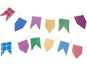 Faixa Varal Bandeirinhas De Papel Decoração De Festa Junina