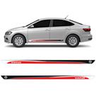 Faixa Volkswagen Virtus 2018 A 2022 Adesivo Lateral Par