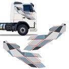 Faixa Volvo Fh Geométrica Adesivo Lateral Decorativo