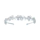 Faixas De Cabelo Femininas Artesanais Com Flores De Strass E Cristais, Tiaras De Miçangas Para Uso