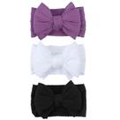 Faixas de cabelo para meninas LemonSpace, pacote com 3 laços de nylon macios Faixas de cabelo para meninas LemonSpace, pacote com 3 laços de nylon macios