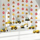 Faixas Decorativas para Festa de Construção Faccito - 8 Pacotes