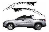 Faixas Fiat Toro Laterais Personalizadas Adesivos Tor45