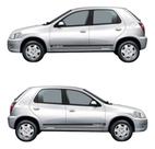 Faixas Laterais Adesiva Kit Compatível Carro Celta Chevrolet
