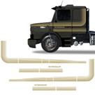 Faixas Scania 112 113 1986/1991 Intercooler Adesivo Dourado