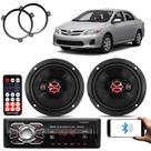 Falante Foxer Toyota Todos 6 Pol 120W + Radio MP3 - KF.330R Falante Foxer Toyota Todos 6 Pol 120W + Radio MP3 - KF.330R