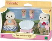 Familia das lontras-marinhas sylvanian families - epoch