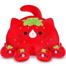 Família de bichos de pelúcia com início auspicioso: Strawberry Cat