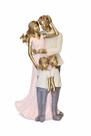 Família Decorativa - Casal e 2 Meninos - 24cm - Espressione Família Decorativa - Casal e 2 Meninos - 24cm - Espressione