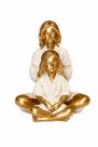 Família Decorativa - Mãe e Filha - 12cm - Espressione Família Decorativa - Mãe e Filha - 12cm - Espressione