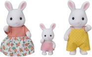 Familia dos coelhos neve