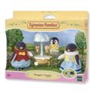 Familia dos pinguins sylvanian families - epoch magia