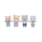Família Gatinhos Expressões Brinquedo Educativo Babebi