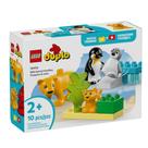 Famílias De Animais Selvagens Pinguins E Leões - Lego 1044 Famílias De Animais Selvagens Pinguins E Leões - Lego 1044