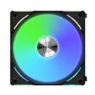 Fan 120mm lian li uni fan al preto rgb uf-al120v2-1b