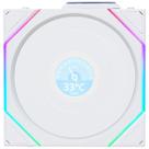 Fan 120mm lian li uni fan tl wireless lcd argb branco 12tllcd1w1w Fan 120mm lian li uni fan tl wireless lcd argb branco 12tllcd1w1w