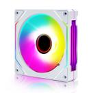 Fan 120mm round5 aurora forward argb branco r5-aurora-fw-w-2193