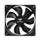 Fan Cooler 120mm Ventoinha Pc 12cm Preto Sem Led Full Black