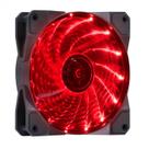 Fan/cooler vx gaming v.lumi 15 pontos de led 120x120 vermelho - vlumi15r