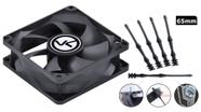 Fan P/ Gabinete 120mm Preto - Cf120 - Com 4 Fixadores de 65 mm