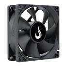 Fan Rise Mode Black 120mm 1500 RPM Conector 3 Pinos