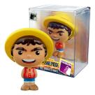 Fandom Box Boneco Monkey D. Luffy One Piece Em Vinil 10cm Líder Brinquedos