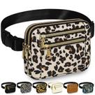 Fanny Pack Capolo Fashion à Prova D'Água com Estampa de Leopardo - Para Mulheres Fanny Pack Capolo Fashion à Prova D'Água com Estampa de Leopardo - Para Mulheres