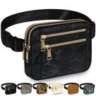 Fanny Pack Capolo Fashion for Women, impermeável, preta, camuflagem