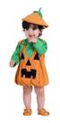Fantasia Abobora Bebê Halloween Com Chapéu Fantasia Abobora Bebê Halloween Com Chapéu