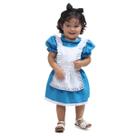 Fantasia Alice no Pais das Maravilhas Bebê com Avental Fantasia Alice no Pais das Maravilhas Bebê com Avental