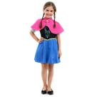 Fantasia Anna Verão Infantil - Disney - Frozen