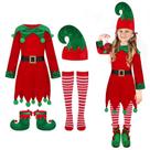 Fantasia AOLIUP Kids Girls Christmas Elf Dress (8-9) com acessórios Fantasia AOLIUP Kids Girls Christmas Elf Dress (8-9) com acessórios