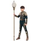 Fantasia Aquaman Infantil Luxo - Liga da Justiça